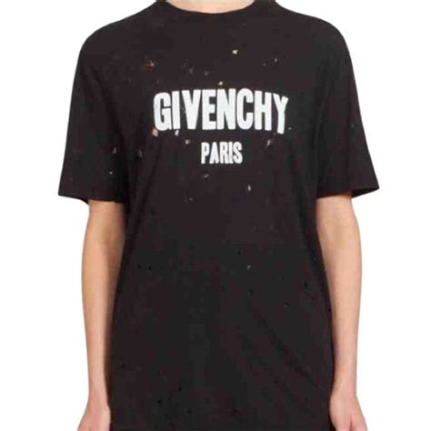 givenchy shirt womens|givenchy t shirt with holes.